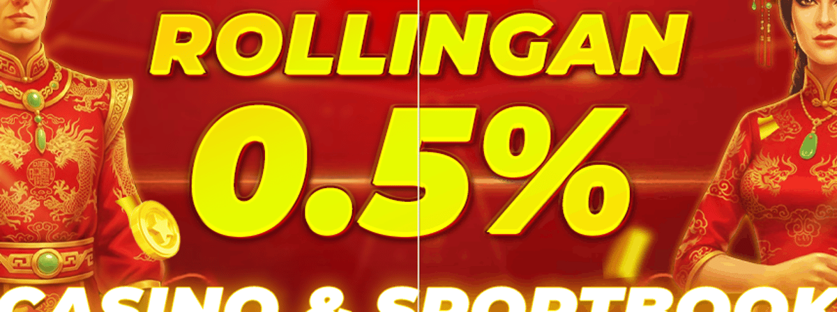 Promo ROLLINGAN 0.5% CASINO & SPORTSBOOK