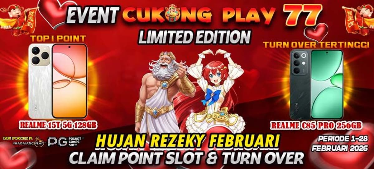 Promo EVENT BULANAN CUKONGPLAY77