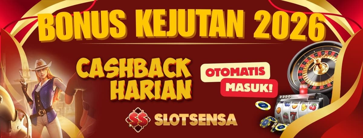 Promo BONUS CASHBACK HARIAN
