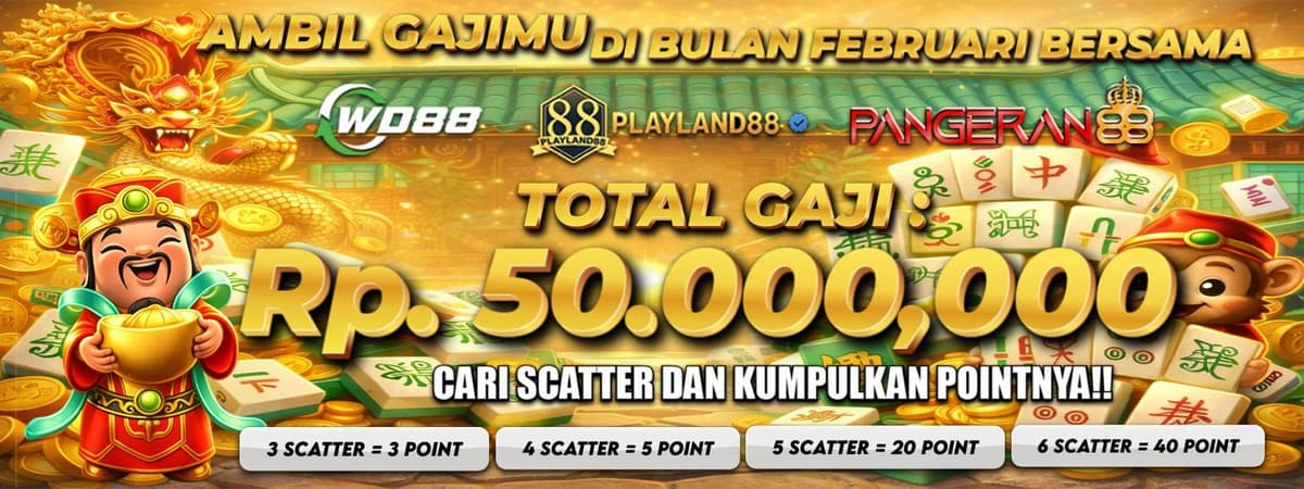 Promo AMBIL GAJI FEBRUARI 50 JUTA!