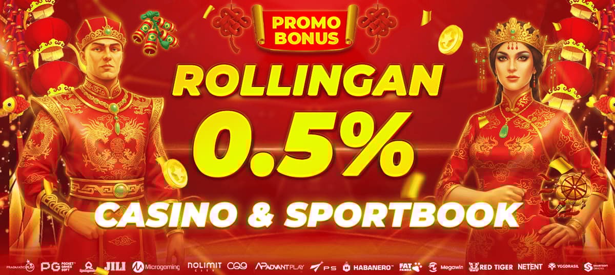 Promo ROLLINGAN 0.5% CASINO & SPORTSBOOK