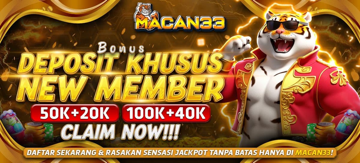 Promo BONUS DEPOSIT NEW MEMBER 40%