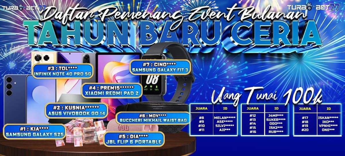 PEMENANG EVENT POINT JANUARI Banner