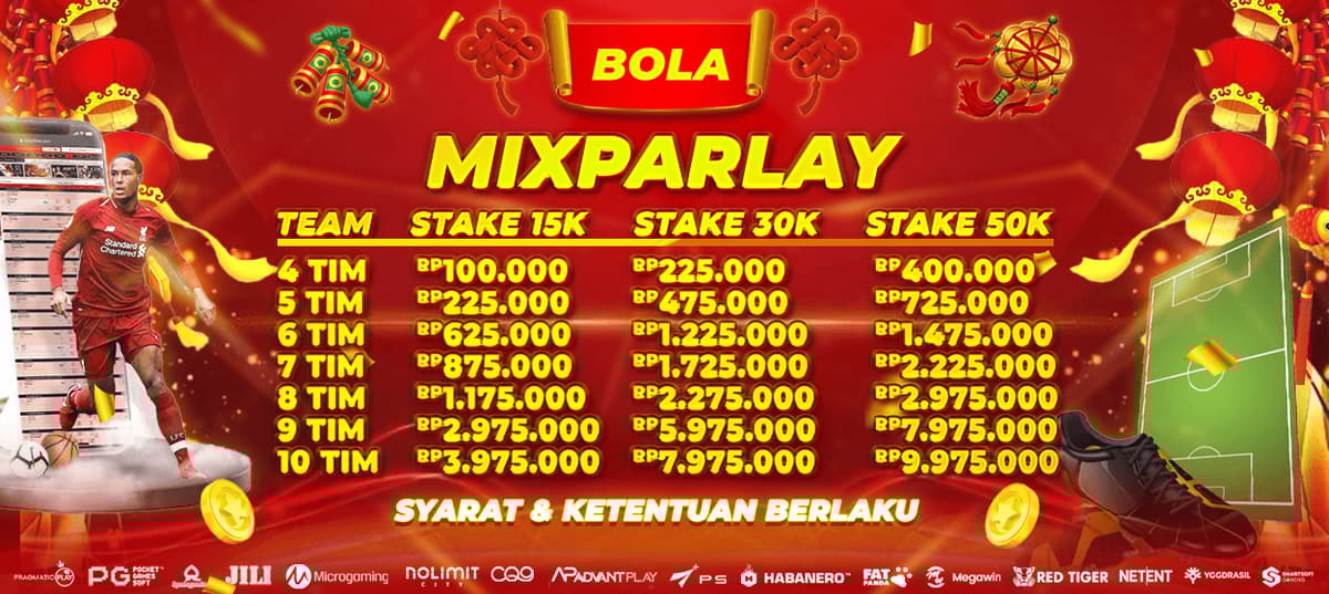 Promo EVENT SUPER MIXPARLAY SPORTBOOK