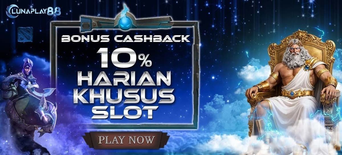 Promo BONUS CASHBACK HARIAN SLOT 10%