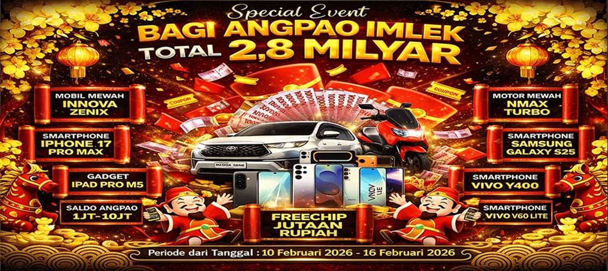 BAGI BAGI ANGPAO IMLEK 2026 Banner