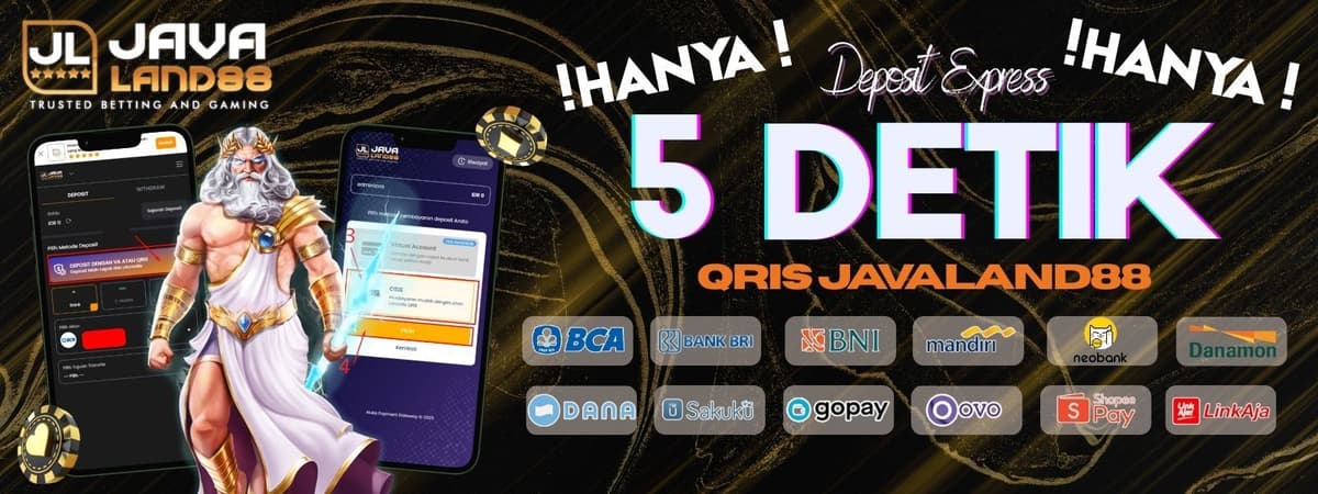 DEPOSIT CEPAT VIA QRIS Banner