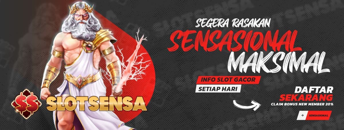 SLOTSENSA DAFTAR Banner