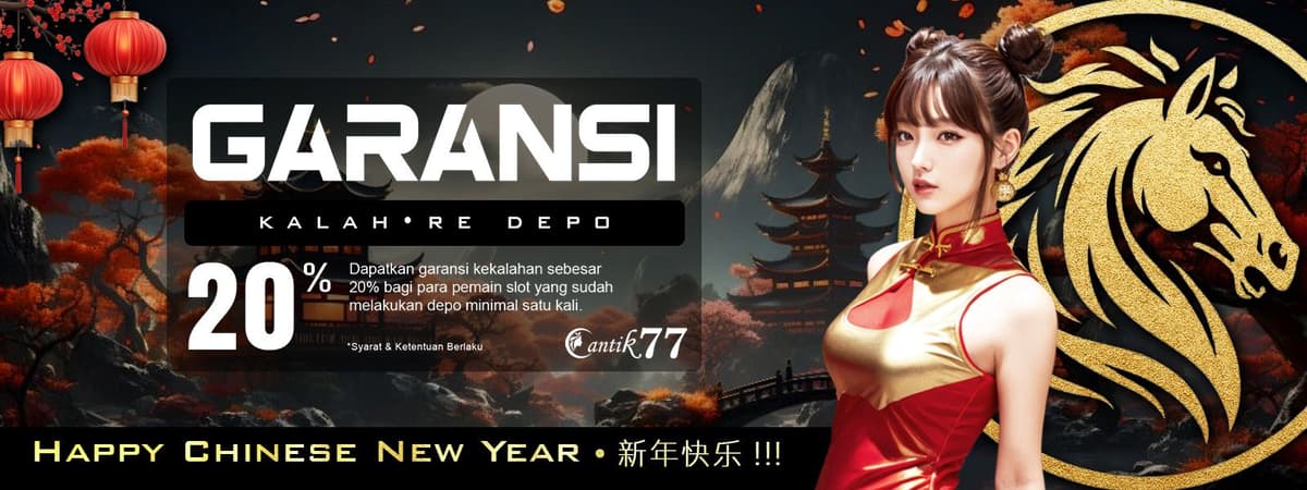 GARANSI KALAH RE-DEPO 20% Banner