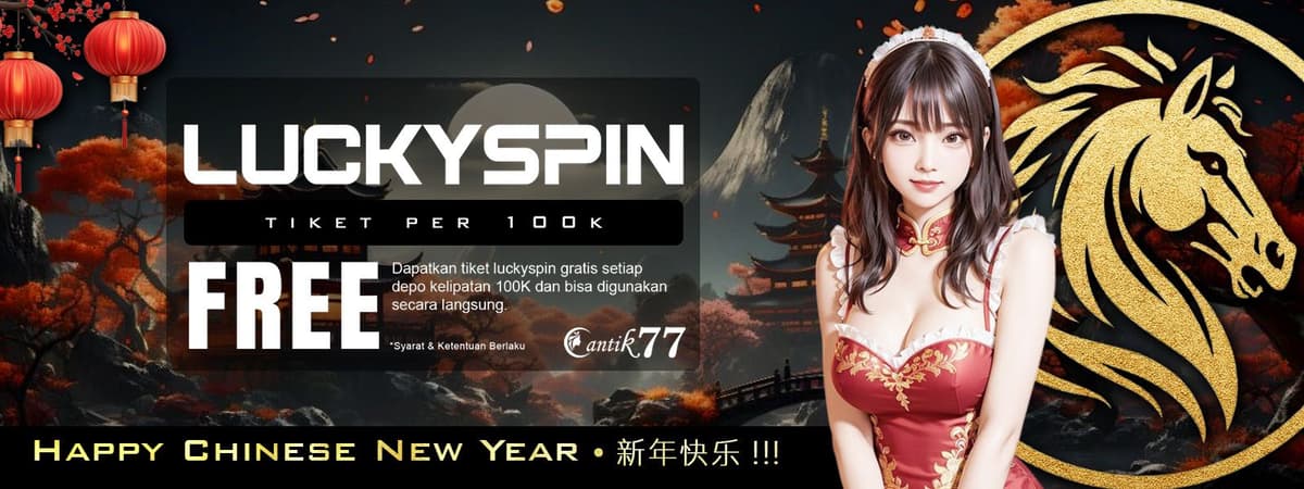 Promo LUCKY SPIN BERHADIAH PULUHAN JUTA RUPIAH