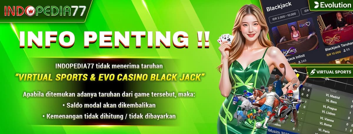 INFO VIRTUAL SPORT & BLACKJACK Banner