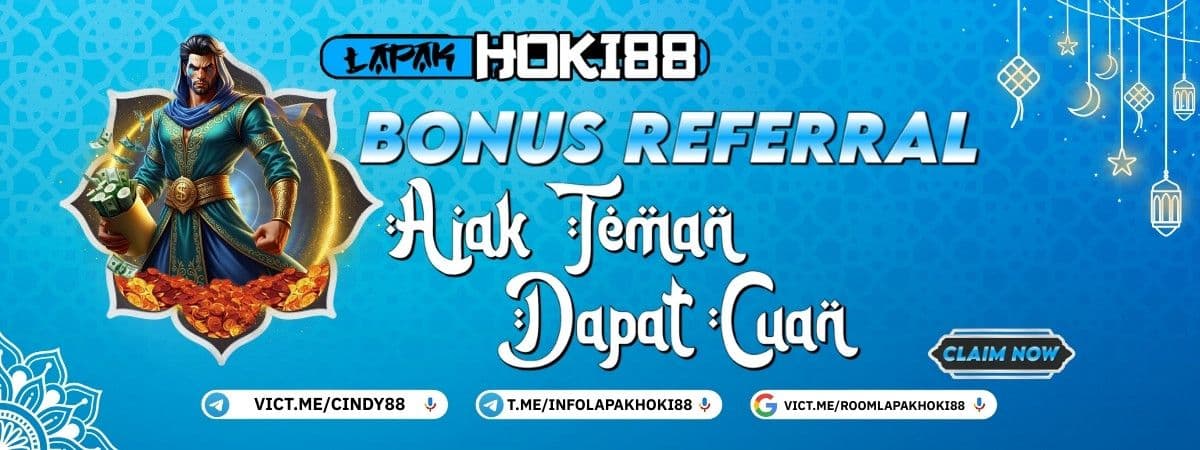 Promo BONUS REFERRAL UP TO 1% 