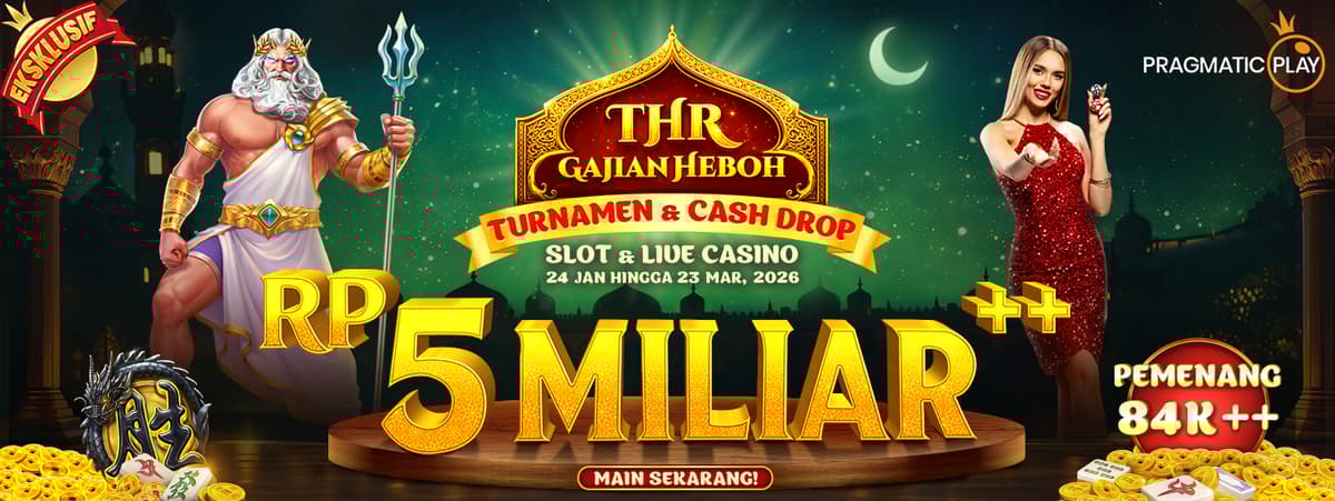 Pragmatic Play - THR Gajian Heboh Banner