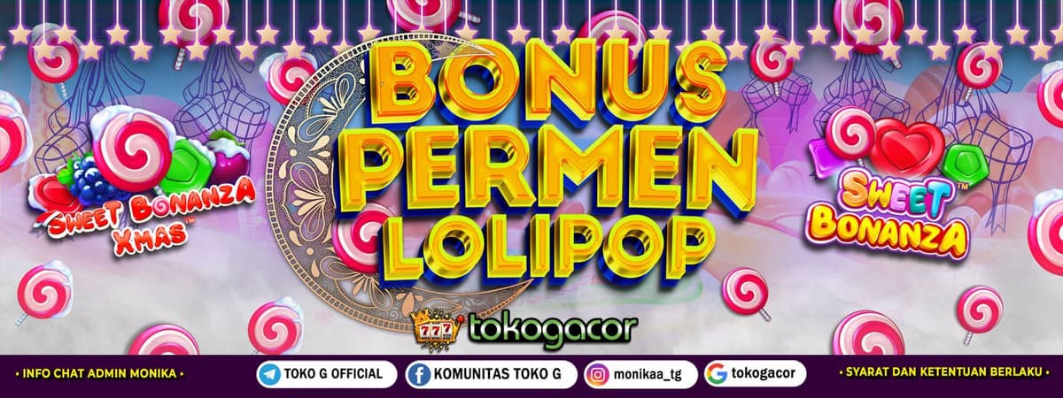 BONUS PERMEN LOLIPOP Banner