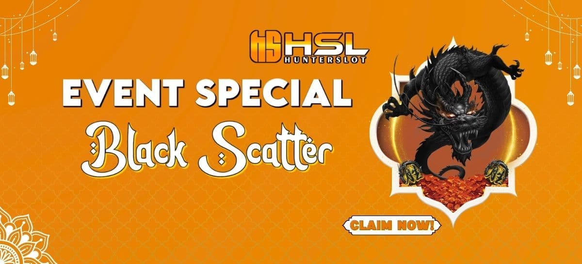 Promo SPECIAL BONUS BLACK SCATTER