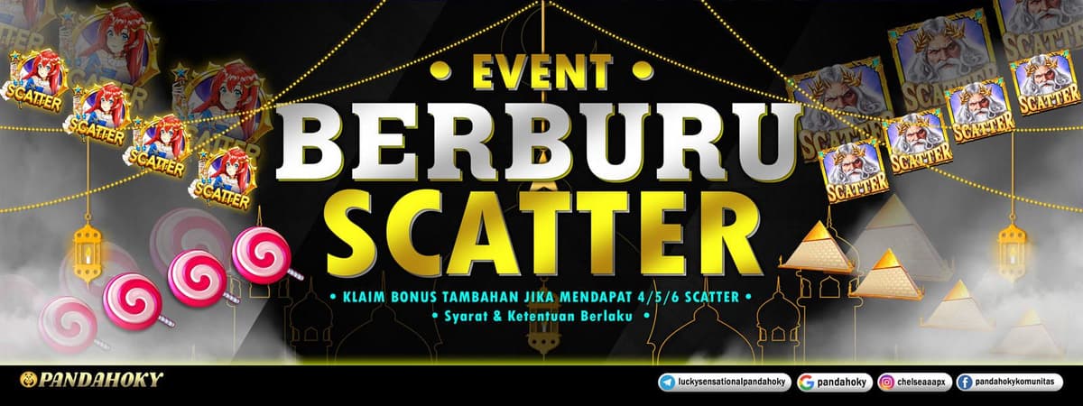BERBURU SCATTER Banner