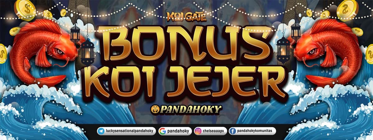 BONUS KOI JEJER - KOI GATE Banner