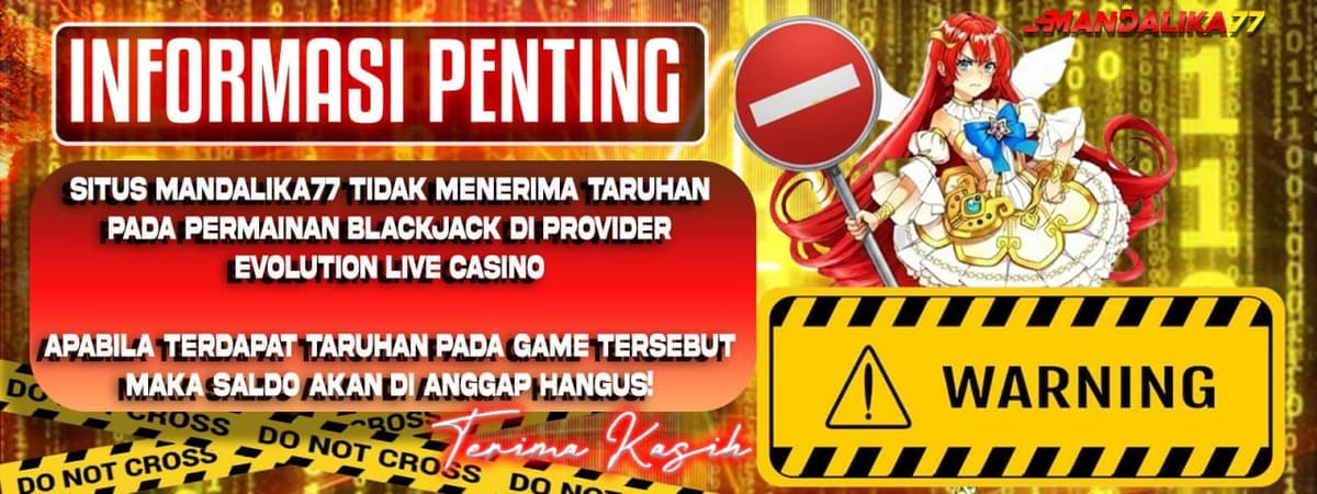 INFO PENTING BLACKJACK Banner
