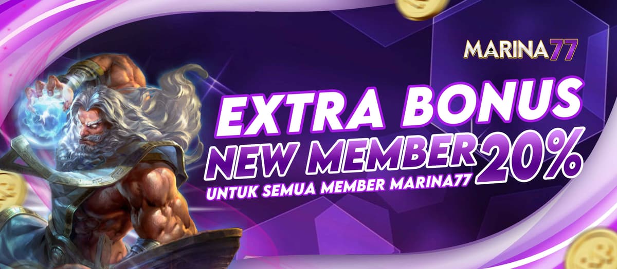 Promo BONUS NEW MEMBER 20%