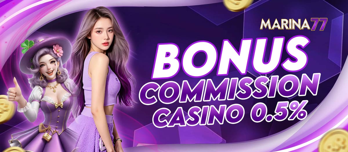 Promo KOMISI CASINO 0.5%