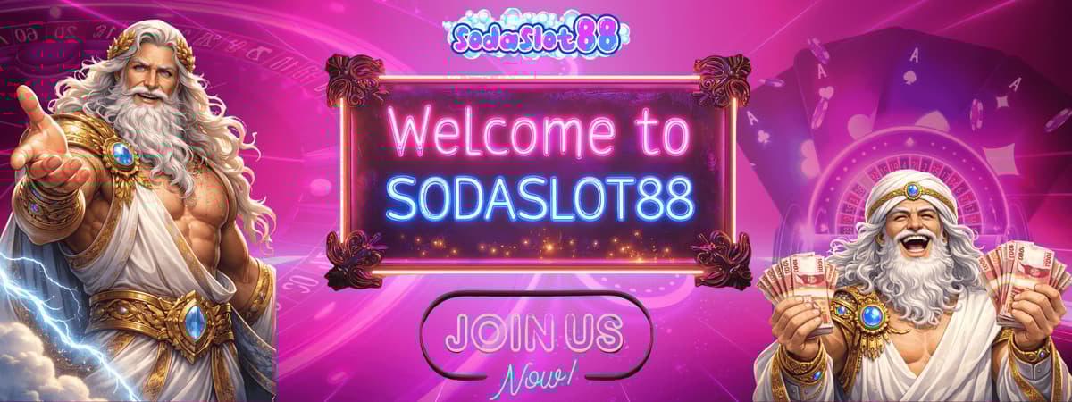 Welcome To Sodaslot88 Banner