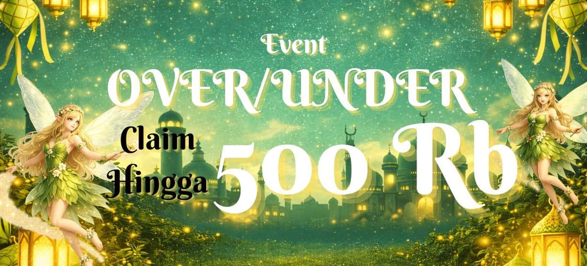 Promo EVENT OVER/UNDER SPORTBOOK BONUS RP.500.000