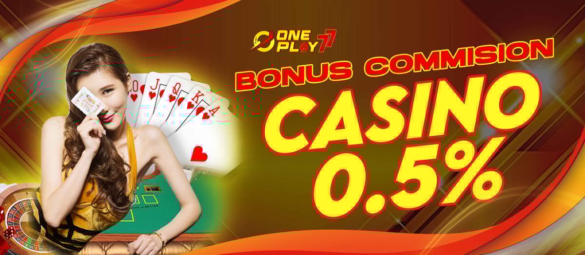 Promo KOMISI CASINO 0.5%