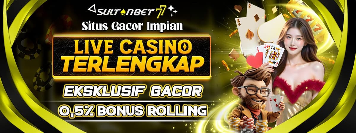 LIVE CASINO SULTANBET77 Banner