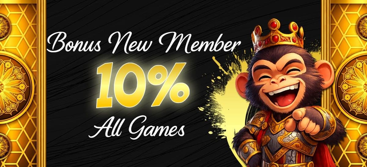 Promo Bonus New Member All Games 10%