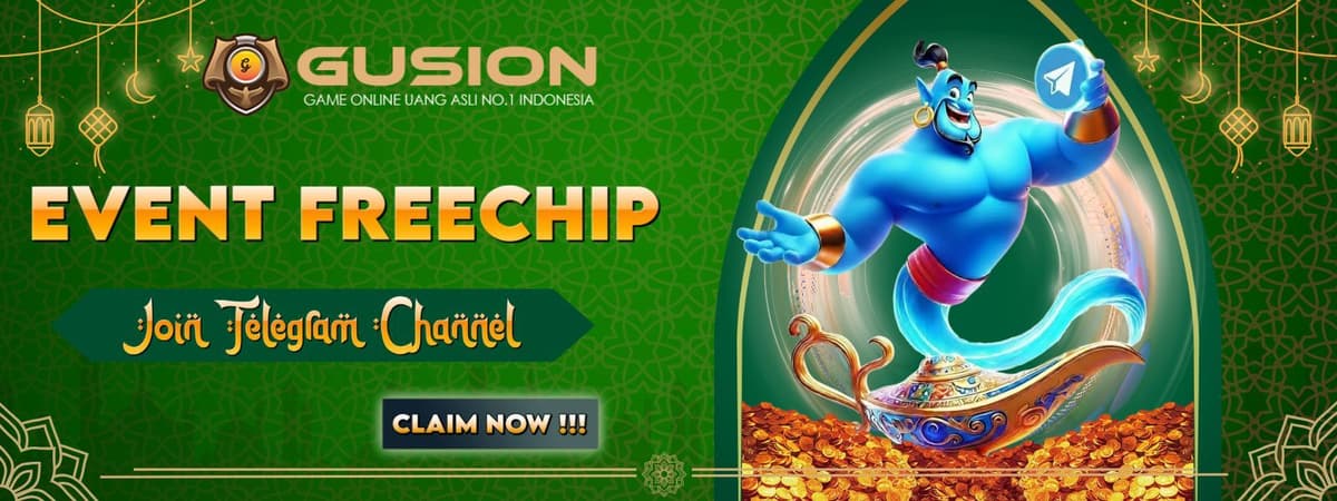 Promo FREE CHIP JOIN CHANNELTELEGRAM GUSION88