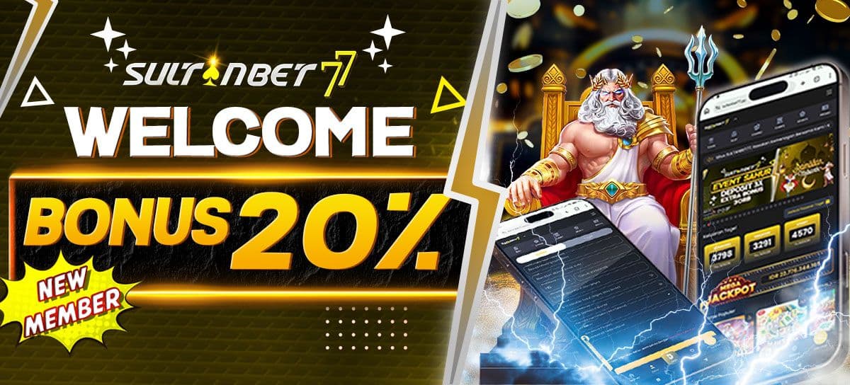 Promo WELCOME BONUS 20%