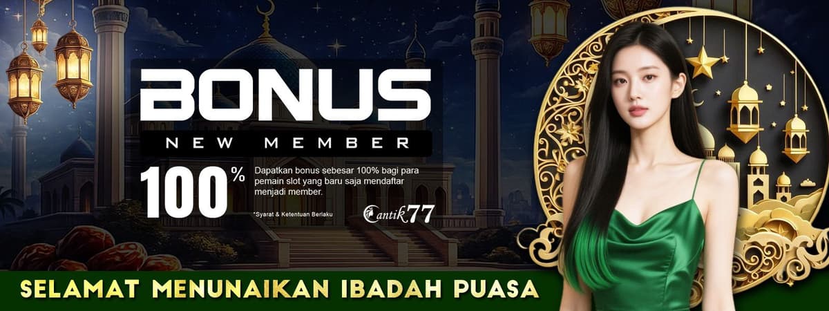 Promo WELCOME BONUS NEW MEMBER