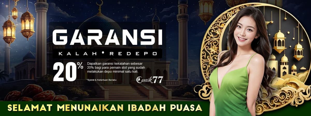 Promo GARANSI KALAH RE-DEPO 20%