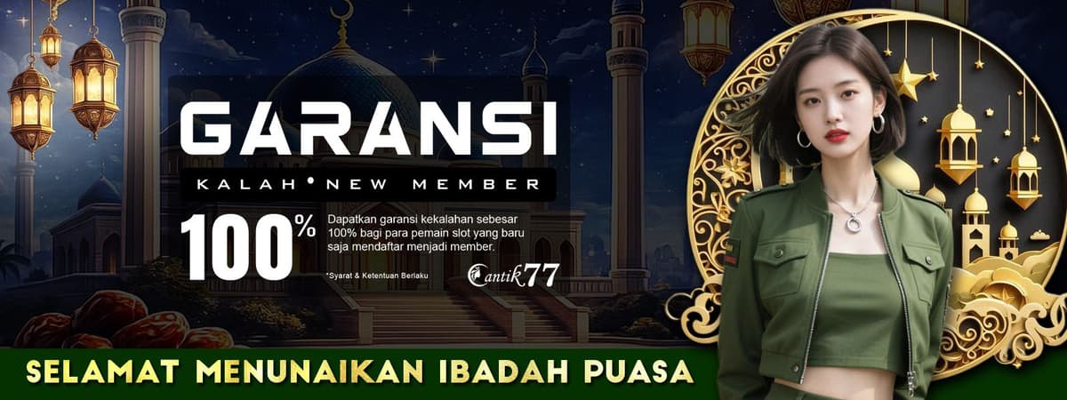 Promo BONUS GARANSI KALAH UANG KEMBALI 100% - NEW MEMBER
