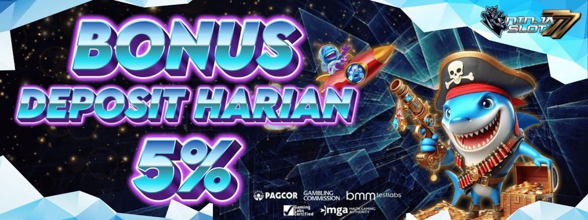 Promo BONUS DEPOSIT HARIAN 5%