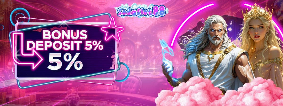 Bonus Deposit Harian 5% Banner