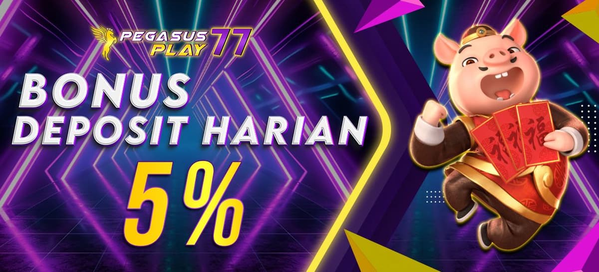 Promo BONUS DEPO HARIAN SLOT 5%