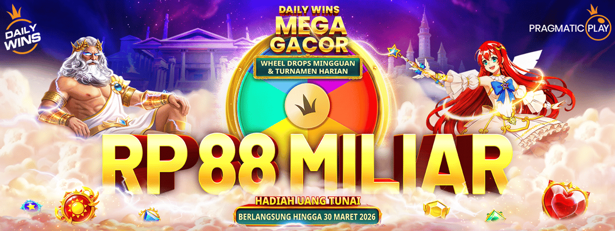Pragmatic Play - Daily Wins Mega Gacor Level 12 Banner