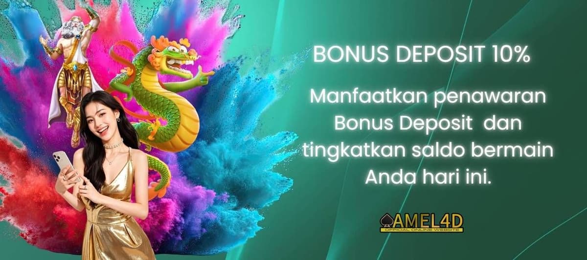 Promo Bonus Deposit Harian 10%