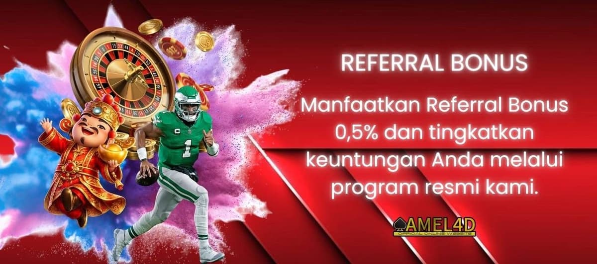 Promo BONUS REFERRAL 0.5%