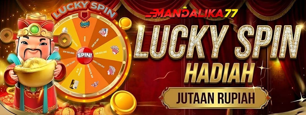 Promo SPIN WHEEL MANDALIKA77 HADIAH UTAMA IPHONE 15 PROMAX