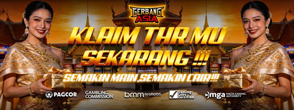 KLAIM THR MU SEKARANG !!!  SEMAKIN MAIN, SEMAKIN CAIR !!!