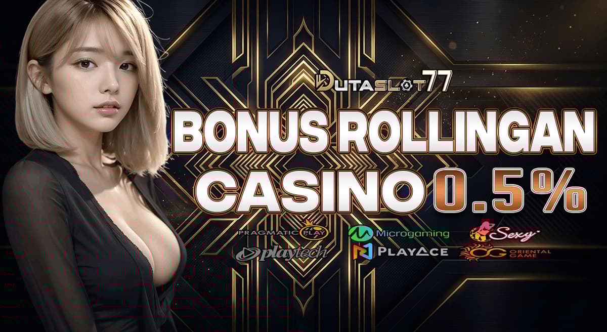 Promo KOMISI CASINO 0.5%