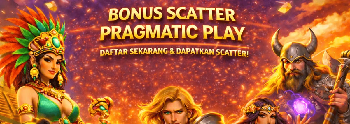 BONUS SCATTER Pragmatic Banner