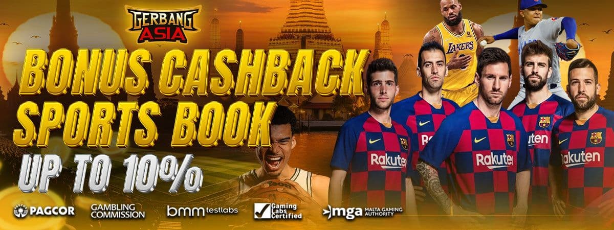 Promo BONUS CASHBACK SPORTSBOOK UP TO 10%