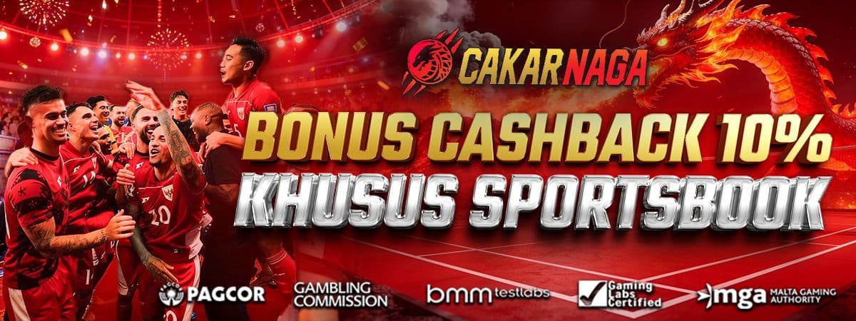 BONUS CASHBACK SPORTSBOOK UP TO 10%