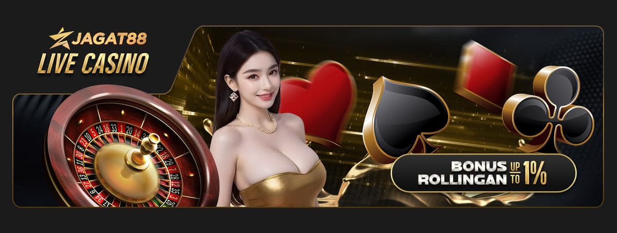 Bonus Rollingan Up To 1% Banner