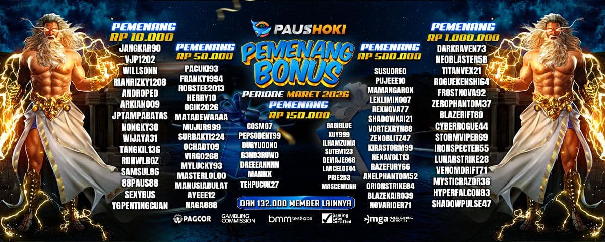 DAFTAR PEMENANG Banner