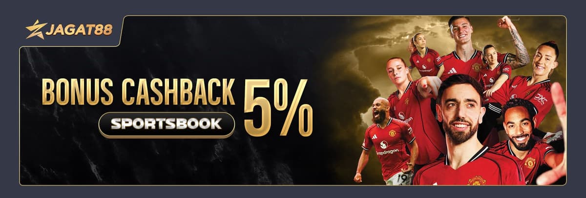 Promo BONUS CASHBACK 5% SPORTBOOK