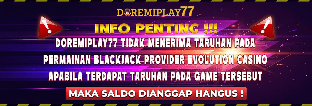 INFO PENTING CASINO  Banner